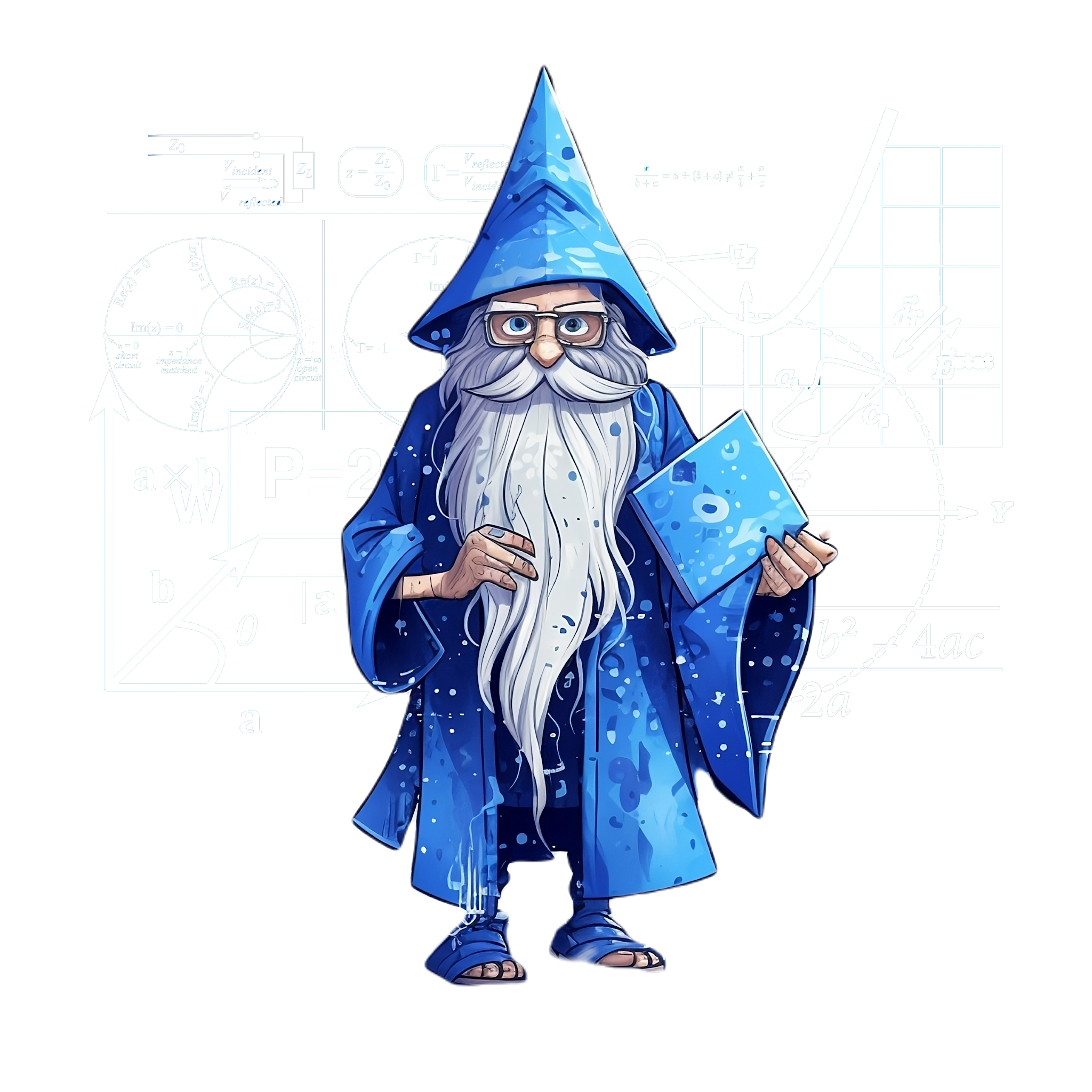 Image of a math wizard